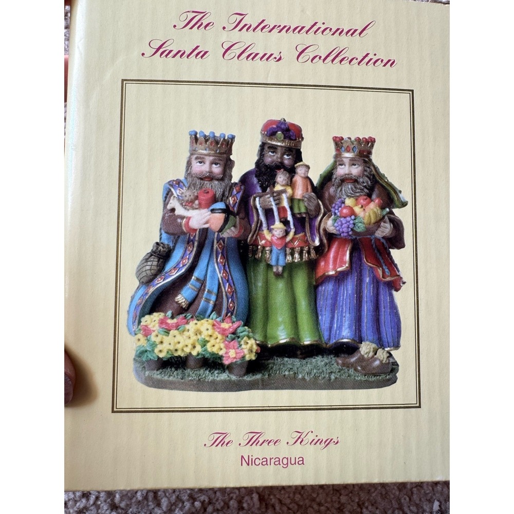 International Santa Claus Collection The Three Kings Nicaragua Box